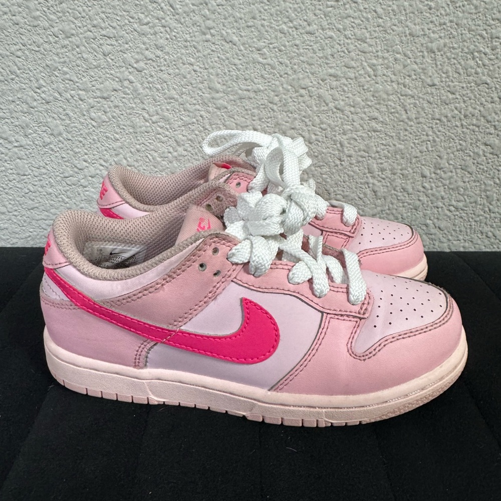 Nike Pink and White Sneakers
